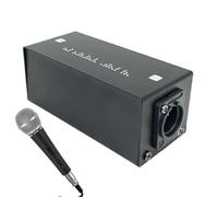 Amplificador de ganancia de preamplificador para dinámico, preamplificador de refuerzo de micrófono,Amplificador de micrófono sin pérdidas Preamplificador de micrófono con ganancia de 28 dB | Preampli
