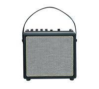 Amplificador de guitarra acústica portátil, amplificador de guitarra eléctrica de 30 W con 5 efectos, micrófono de reverberación, Bluetooth/Aux, grabación tipo C, salida de auriculares para