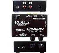 Amplificador de guitarra acústica Rolls 3, color negro (MX28)