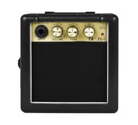 Amplificador de guitarra eléctrica acústica portátil de 5 W, pequeño amplificador de guitarra portátil para exteriores, piezas de instrumentos musicales, amplificador de guitarra eléctrica con clip
