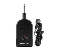 Amplificador de guitarra eléctrica, amplificador de bajo compacto, 4 efectos integrados, altavoz de práctica personal de 6 cm para el hogar, escuela, escenario y rendimiento, uso perfecto de