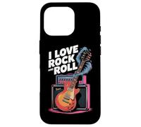 Amplificador de guitarra I Love Rock And Roll Carcasa para iPhone 16 Pro