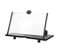 Amplificador de Pantalla de Teléfono Móvil Negro Abs