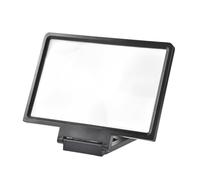 Amplificador de pantalla del teléfono: soporte de lupa móvil plegable, proyector de teléfono portátil | Pantalla 3D ampliada Regalo de tecnología visual, herramienta de ampliación de teléfonos intelig