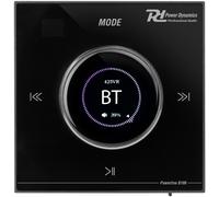 Amplificador de Pared LCD 4x 25W Bluetooth/USB/microSD/AUX/FM Negro (POWERLINE B100B) - POWER DYNAMICS