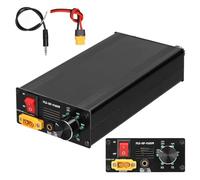 Amplificador de potencia corta portable 50W con LPF 4 velocidades conmutación automática transmisión y recepción compatible múltiples protocolos protección contra sobretemperaturas refrigeración intel