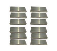 Amplificador de Potencia de Aluminio de 12 Piezas Disipador de Calor Disipador de Calor 100X40X11Mm