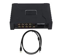 Amplificador de potencia de audio para automóvil de 4 canales Bluetooth 5.0 Alto rendimiento Universal Metal Clase AB 75W x 4 canales para estéreo de automóvil