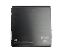 Amplificador de potencia para coche, 2 canales, alta potencia, 5200 W, bidireccional, de aluminio.