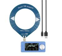 Amplificador de Radio | Receptor para Hogar | 800mA con Pantalla HD IPS De 4.8 Cm, Antena, LSB, USB, Am, Reproductor para Hogar, Karaoke, Vehículo, Teatro, Autocaravana, Viaje, Exterior