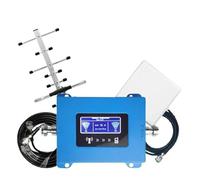 Amplificador De Señal 2G, 3G Y 4G LTE 800, 900 GSM, Repetidor Móvil, 1800 2100, UMTS Fácil Amplia Compatibilidad(900 1800MHz)