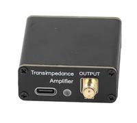 Amplificador de señal de bajo ruido de 10 KHz-180 MHz, amplificador de banda completa RF convertidor de baja impedancia con antena WB de donut para radios