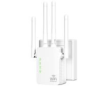 Amplificador de señal Extensor inalámbrico para hasta 5000 pies Cuadrados y 55 Dispositivos, Amplificador de Gran Alcance y Puerto Ethernet, Punto de Acceso, configuración de 1 botón, Compatible con