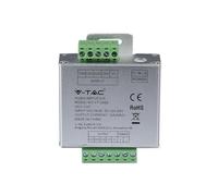 Amplificador de señal para controlador de tira LED RGBW, 12-24V, 4 canales, 6A para canal máximo de 24A