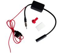 Amplificador de Señal para Radio de Coche 12V, Amplificador de Antena Am/FM para Coche, Señal Universal con Salida Dab y FM, Mejora la Recepción y Sensibilidad