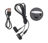 Amplificador de sonido Almeigrity para detección de fugas de agua. Detector de fugas en tuberías subterráneas con auriculares para trabajos de fontanería en obras.