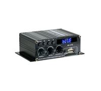 Amplificador de Sonido HIFI 2.0 de 12 V y 3 A para Coche, AK370, Audio Digital Doméstico, Graves y Agudos.