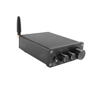 Amplificador de Sonido HiFi MA12070 80Wx2 5.0 Amplificador de Potencia de Audio EstéReo para Cine en Casa Amplificador de Karaoke-Negro