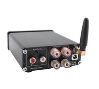 Amplificador de sonido HiFi MA12070 80Wx2 Bluetooth 5.0 Potencia de audio est?reo para cine en casa Karaoke Amplifiy-Negro