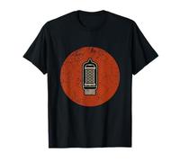 Amplificador de tubo de vacío vintage Válvula analógica sonido de música retro Camiseta