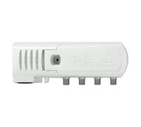 Amplificador de vivienda "F"3 salidas: VHF/UHF/FITELEVES 553001