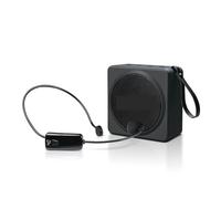 Amplificador de voz, Altavoz Amplificador Inalámbrico Portátil, Micrófono De Mano Inalámbrico UHF For Enseñanza, Entrenamiento De Guías Turísticos(Head Mounted Version)