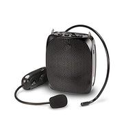 Amplificador de voz Guía de Tour Amplificador para micrófono 10W Amplificador de voz portátil Saliente voz enseñar altavoz 2.4G micrófono inalámbrico Amplificador FM Radio altavoz
