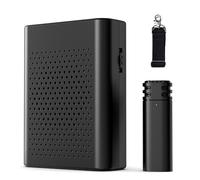 Amplificador de Voz Inalámbrico Con Micrófono de Solapa Lavalier, Sistema PA, Altavoz Portátil y Micrófono Omnidireccional Para Profesores, Transmisión, Aula, Discurso