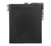 Amplificador de voz, Mini Megáfono Amplificador De Voz Con Cable, Portátil, Disco U, TF, LED, Liro, Guía Turística De Enseñanza, Promoción, Altavoz Amplificador De Micrófono(Nero)