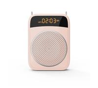 Amplificador de voz para profesores, Amplificador De Voz Portátil De 15 W, Micrófono Con Cable, Audio, Altavoz Compatible Con , Guía For Profesores E Instructores para profesores, entrenadores y orado