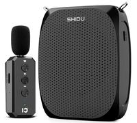 Amplificador de Voz para Profesores Portátil de 2000mAh con lavalier Micrófono y Cintura, Micrófono Personal y Altavoz para Maestros Guías Turísticos ect