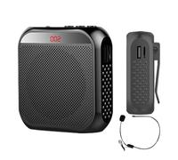 Amplificador de voz personal - Altavoz recargable de 2200 mAh con micrófono cableado | Amplificador de voz portátil para maestros, guías turísticos, entrenadores, instructores de fitness, presentacion