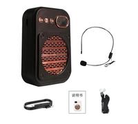 Amplificador De Voz Personal,Amplificador De Voz Portátil, Micrófono Personal Para Profesores, Amplificador De Voz Para Profesores, Trabajo De 12 Horas, Micrófono Portátil Recargable De Gran Volumen