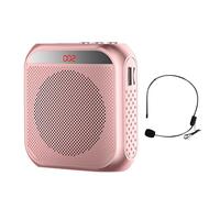 Amplificador de voz personal, amplificadores de voz para profesores, altavoces recargables, amplificador portátil con micrófono, amplificador de voz creativo de larga duración para guías turísticas
