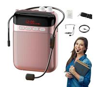 Amplificador De Voz Portátil: Inalámbrico Estable, Potente Altavoz Compacto, Micrófono De Diadema, Batería De Larga Duración | Amplificación De La Voz del Profesor Durante Las Lecciones En