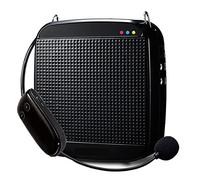 Amplificador de voz portátil inalámbrico S613 Uhf Mini altavoz de audio USB for profesores Guía de Turrist Guía Instructor de Yoga(Nero)