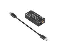 Amplificador Decodificador de Sonido Portátil, Modo de Alta Ganancia, Amplificador de Auriculares, Salida Balanceada, Decodificador HiFi PCM 384K