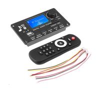 Amplificador decodificador MP3 WAV para coche, pantalla digital, receptor de audio compatible con Bluetooth, dispositivo de grabación, botón de funcionamiento, reproductor de música