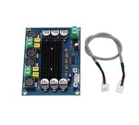 Amplificador Digital de Potencia, Módulo Amplificador de Audio Dual Canal 2x120W, Ajuste de Graves y Agudos - Alta Eficiencia, Protección Integrada, Ideal para Equipos de Audio D