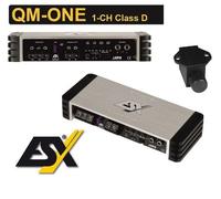 ESX QM-ONE Quantum 1 Canal Mono Clase D Digital Amplificador 360W + Mando