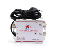 Amplificador Divisor de TV por Cable DTMB de Onda Terrestre, Amplificador de Señal de Antena de TV Digital de 20 DB, Equipo de TV Doméstico, Enchufe