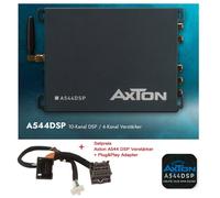 Amplificador DSP AXTON A544DSP con adaptador Plug & Play compatible con Mercedes