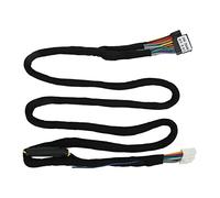 Amplificador DSP para automóvil de 12 V Arnés de cableado Toma de cable Enchufe ISO Alta fidelidad Universal para Android Hecho de ABS y metal Transmisión de datos estable y