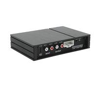 Amplificador DSP para Coche de 4 Canales con Bluetooth HD y Control de Aplicaciones, de Audio Universal de 12 V para Altavoces de Coche, Potencia máxima de 4x90 W, Entrada y