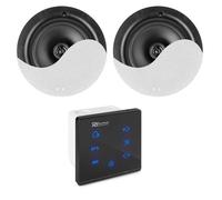 Amplificador Empotrable Power Dynamics PL-A50B 40W RMS Bluetooth Táctil Control Remoto