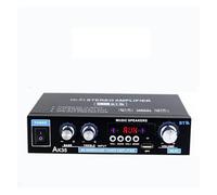 Amplificador estéreo Bluetooth HIFI AUDIO DIGITAL AUDIO DIGITAL KARAOKE POWER AMP FM USB Amplificador de automóviles de automóvil con control remoto 90W + 90W(90WX2)