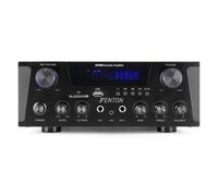Amplificador Estéreo Fenton AV430B 2x60W RMS Bluetooth USB SD Control Graves Agudos