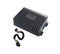 Amplificador Estéreo para Automóvil de 4 Canales, Caja Amplificadora DSP de Alta Potencia Compatible con Android, Caja Amplificadora de Altavoz de