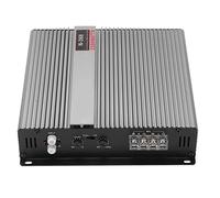 Amplificador Estéreo Universal para Automóvil Plateado de 12 V 2200 W Amplificador de Subwoofer para Automóvil Tipo de Artículo Material del Amplificador para Automóvil