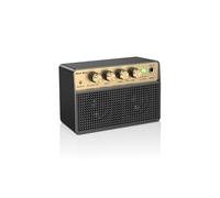 Amplificador Guitarra Electrica Mini Amplificador de Guitarra 10W Portátil Recargable Salida de Auriculares y Bluetooth 5.1, Sonido Limpio y Overdrive para Guitarra Acústica